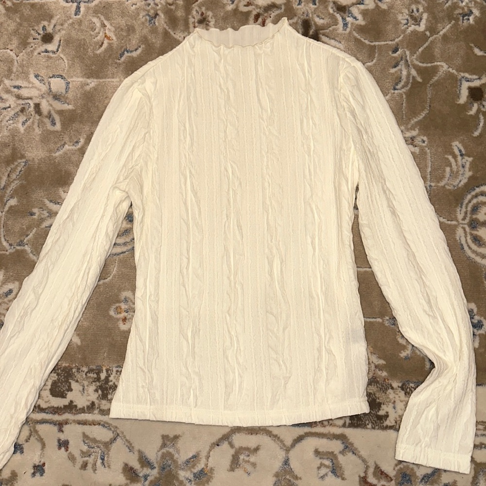 SHEIN Turtle neck fancy shirt